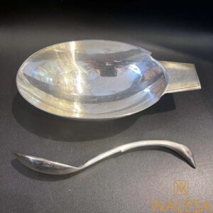 Argenterie CHRISTOFLE Collection Gallia - saucière « Cygne »