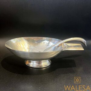 Argenterie CHRISTOFLE Collection Gallia - saucière « Cygne »