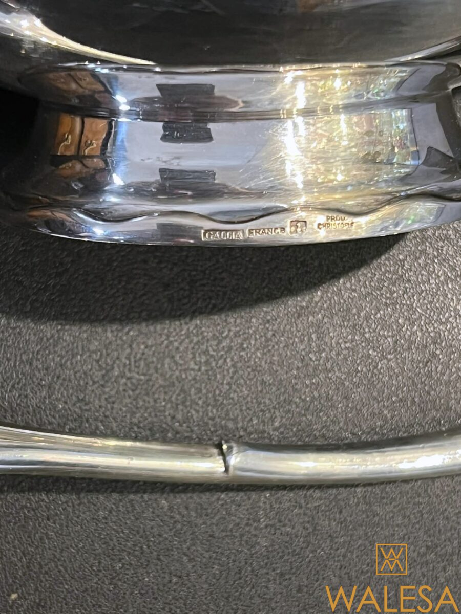 Argenterie CHRISTOFLE Collection Gallia - saucière « Cygne » – Image 9