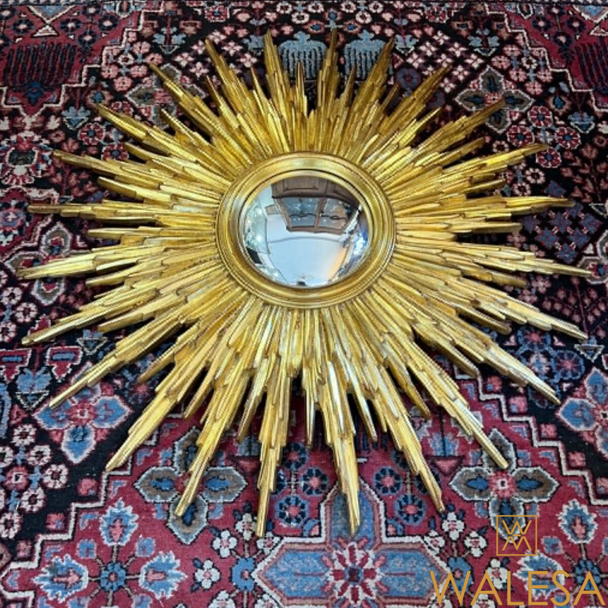 Miroir Soleil convexe vers 1960-70 – Image 2
