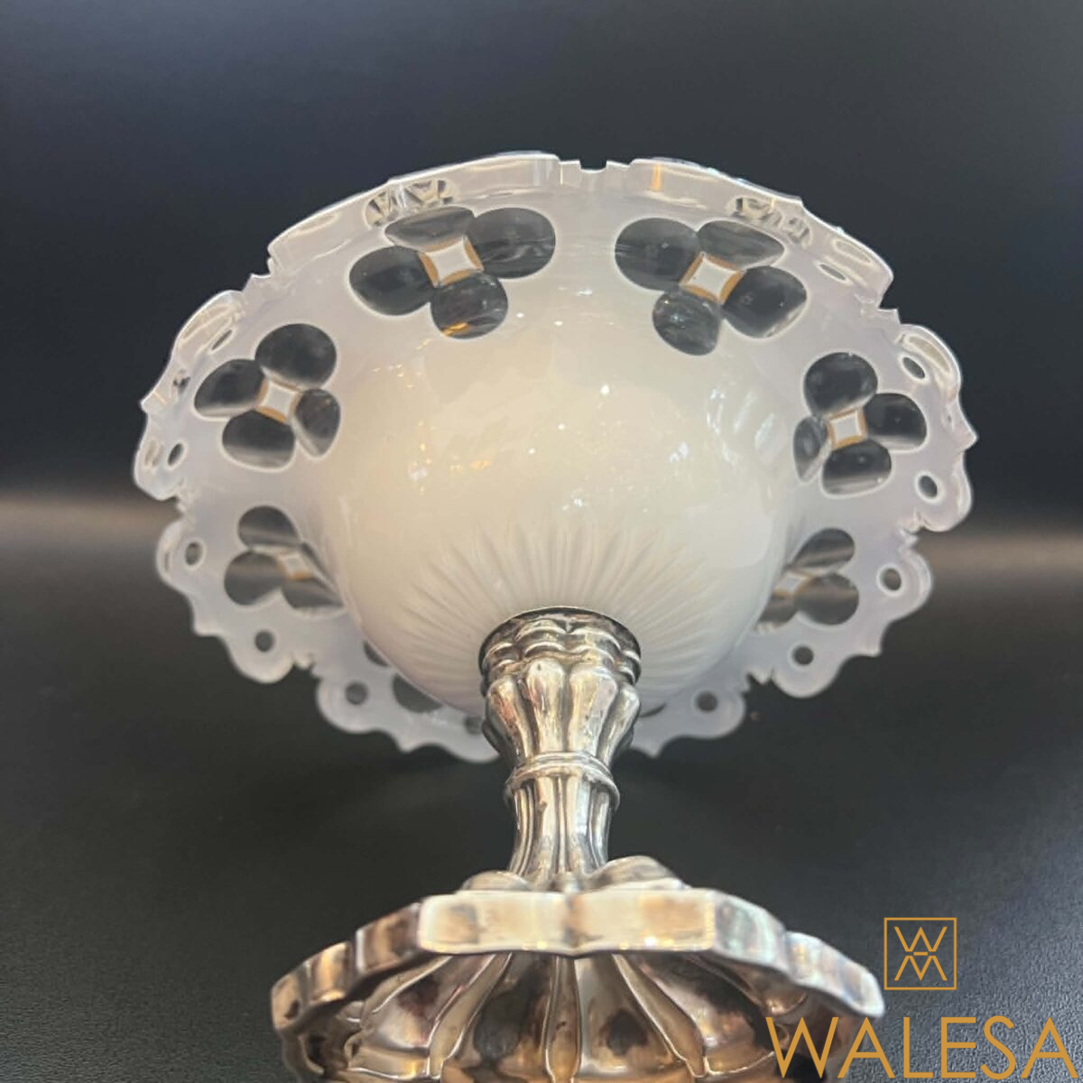 Coupe présentoir en cristal overlay – Image 5