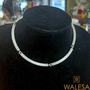 Collier articulé en argent massif Hans HANSEN Danemark