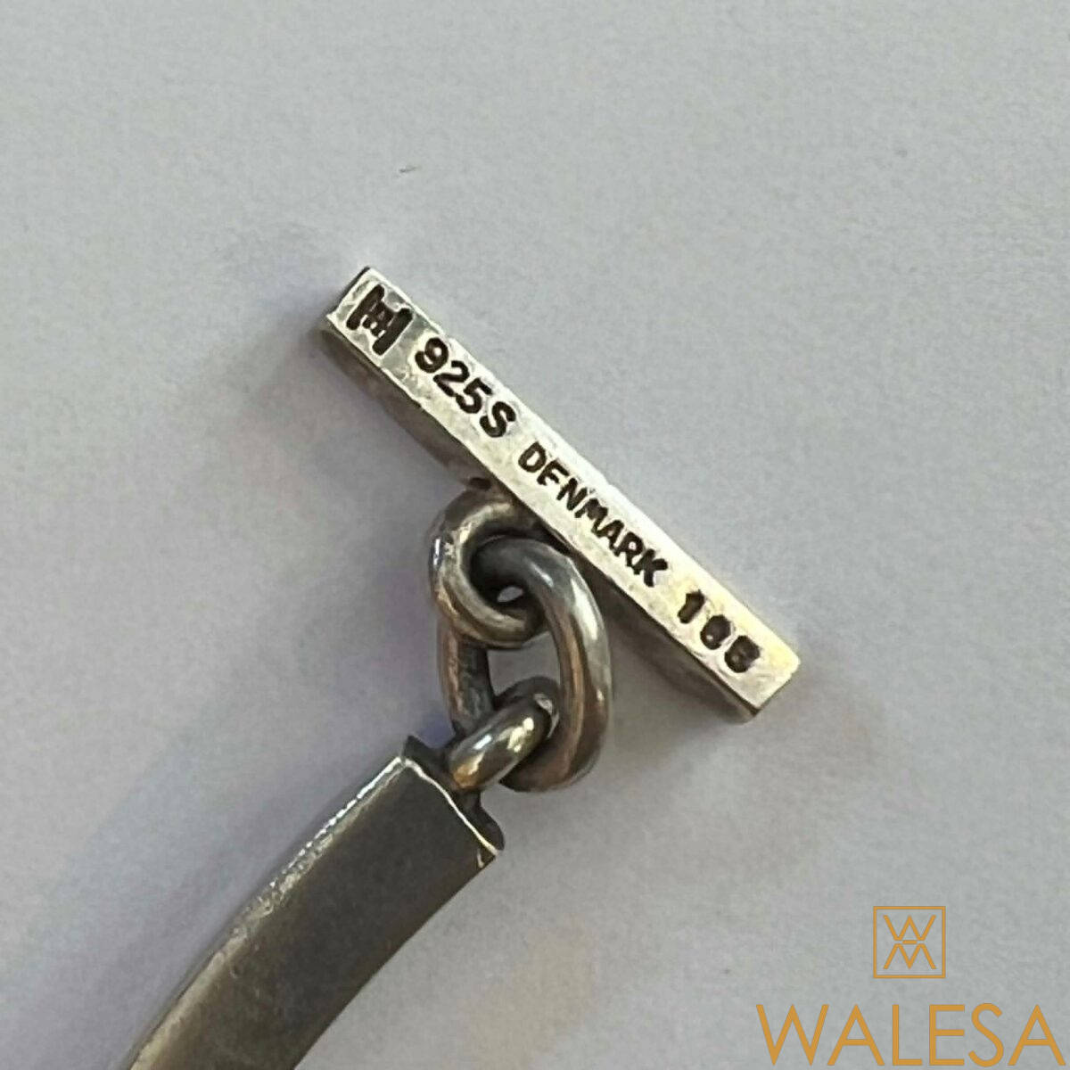 Collier articulé en argent massif Hans HANSEN Danemark – Image 6