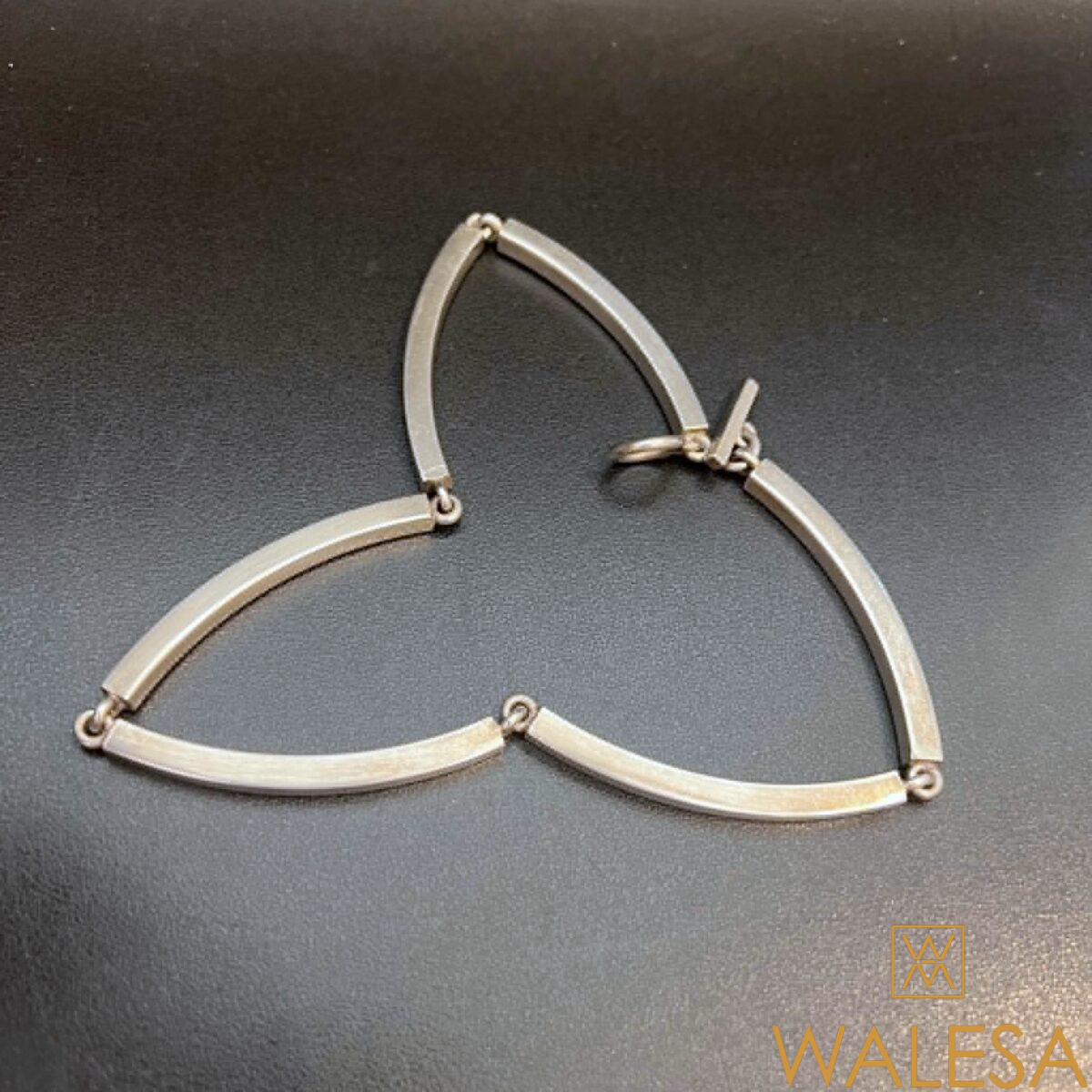 Collier articulé en argent massif Hans HANSEN Danemark – Image 5