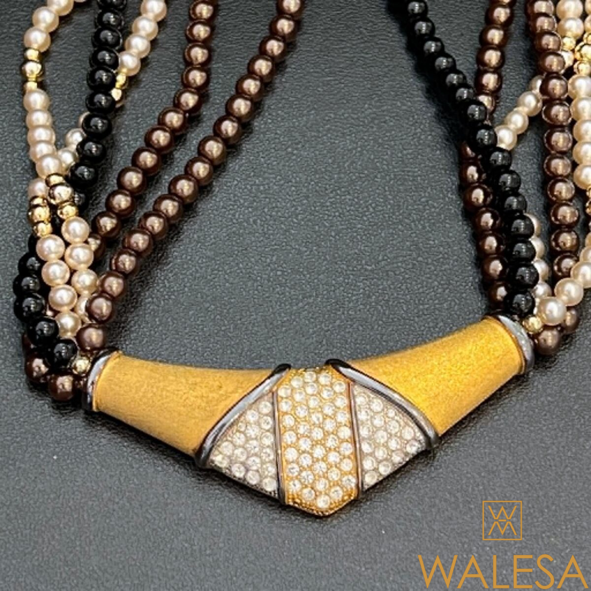 LANVIN - Collier multi-rangs torsadées de perles – Image 5