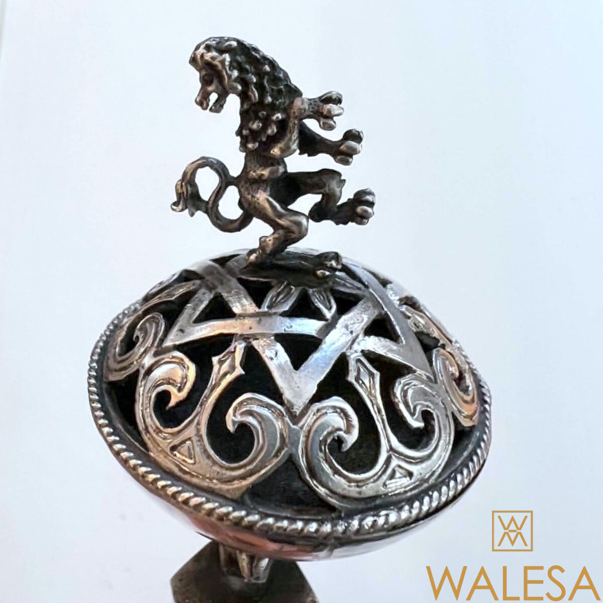 Main de Torah ou pointeur rituel ou Yad en argent – Image 8