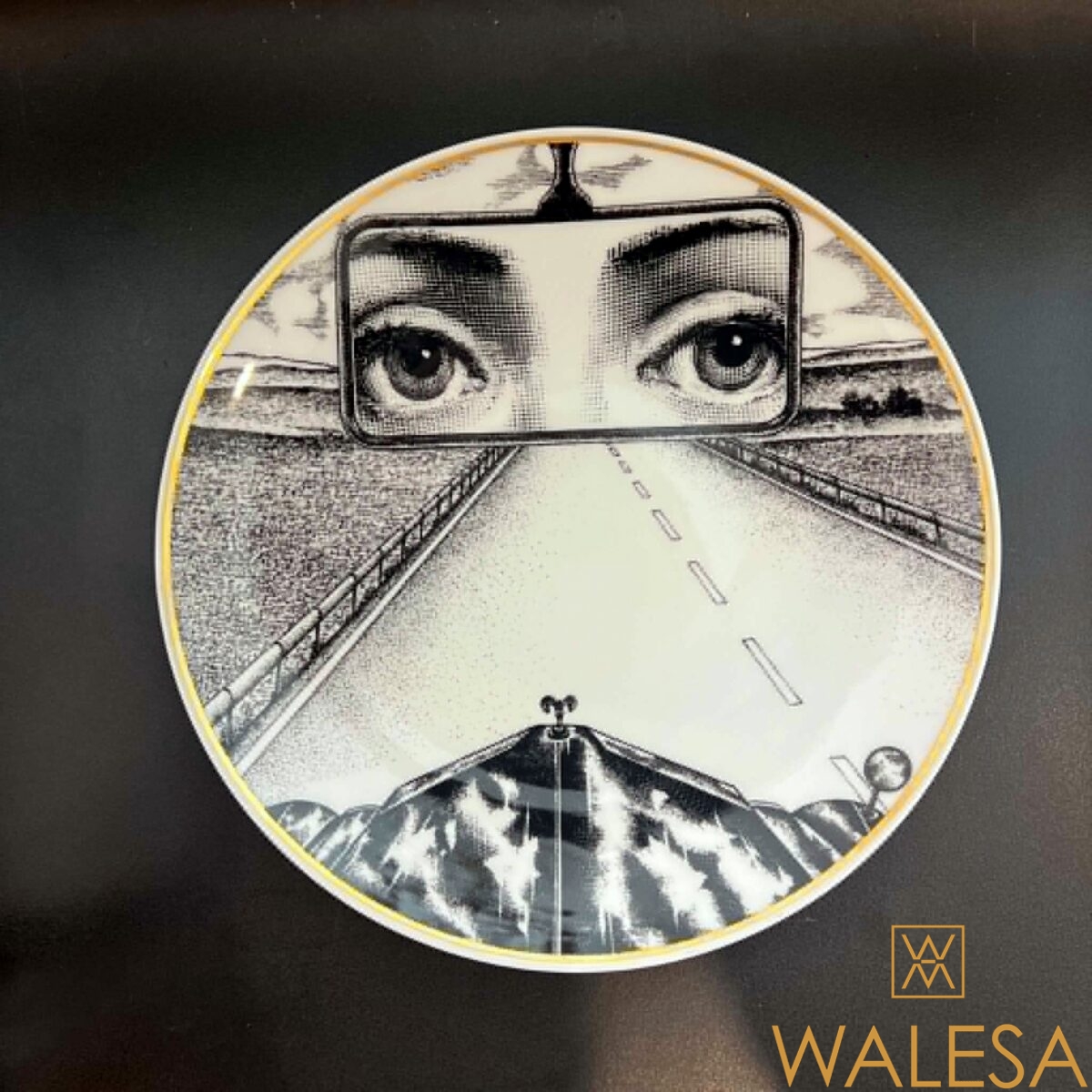 Piero FORNASETTI collection “Tema e Variazioni" motif 4