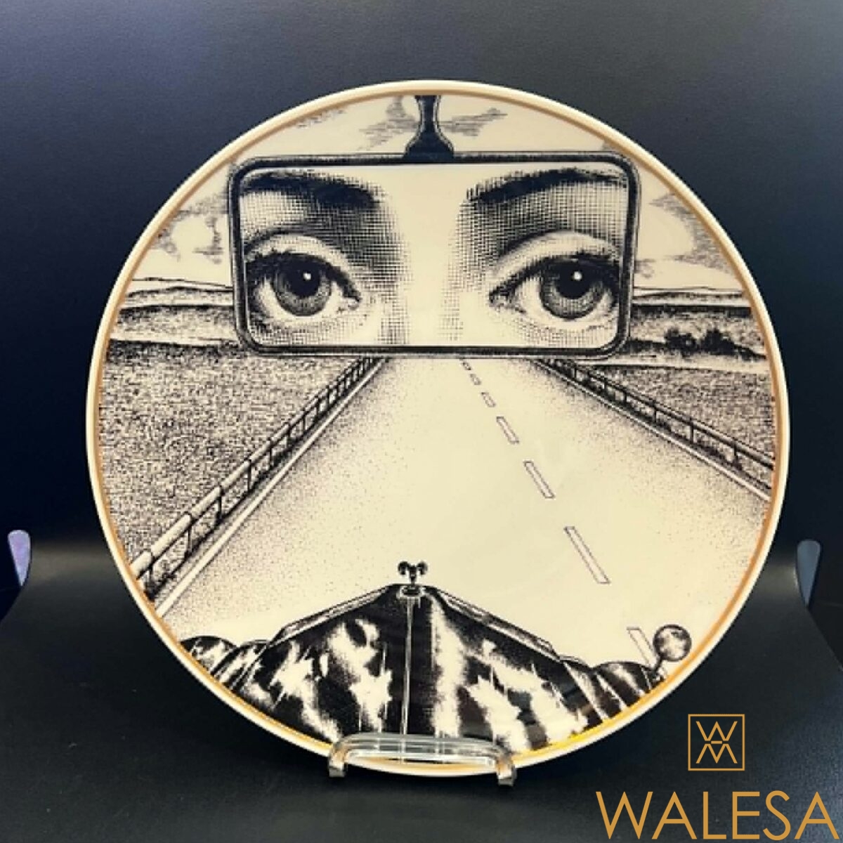 Piero FORNASETTI collection “Tema e Variazioni" motif 4 – Image 4