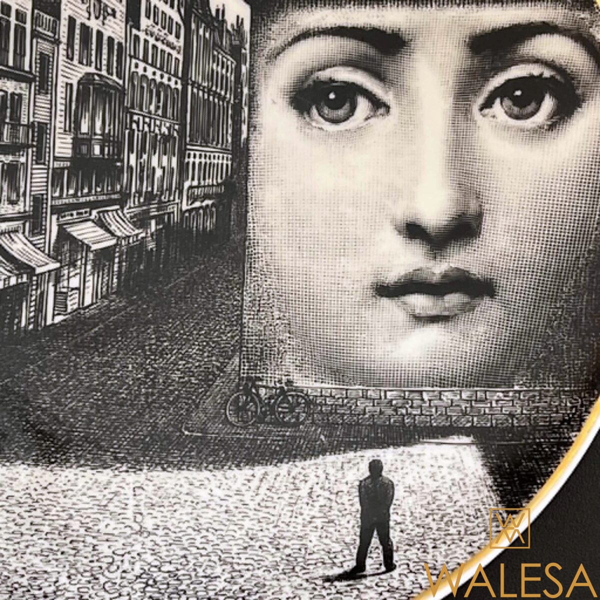 Piero FORNASETTI collection “Tema e Variazioni" motif 5 – Image 4