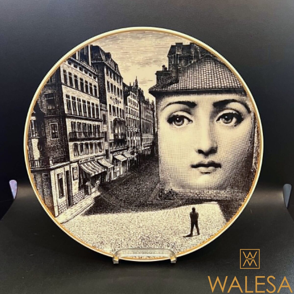 Piero FORNASETTI collection “Tema e Variazioni" motif 5 – Image 2