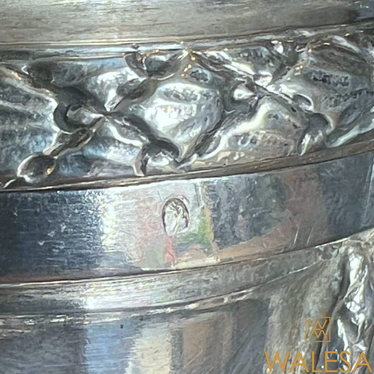 Verseuse en argent massif de style Louis XVI Allemagne XIXe siècle – Image 11