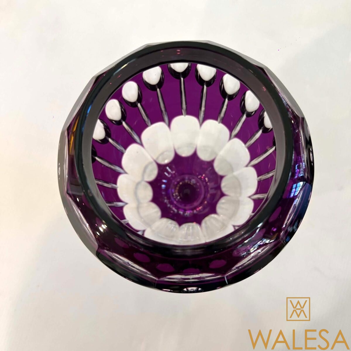 Cristal Val Saint Lambert - drageoir - grand vase couvert – Image 13