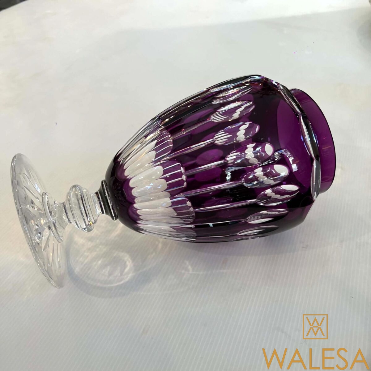 Cristal Val Saint Lambert - drageoir - grand vase couvert – Image 11