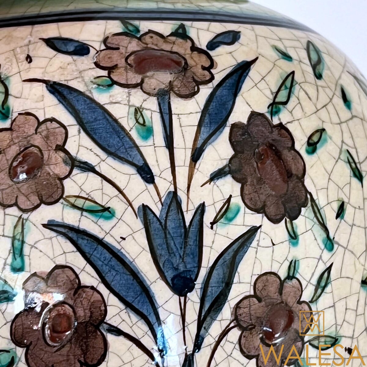 Edmond LACHENAL Vase “Iznik” en grès fin – Image 3