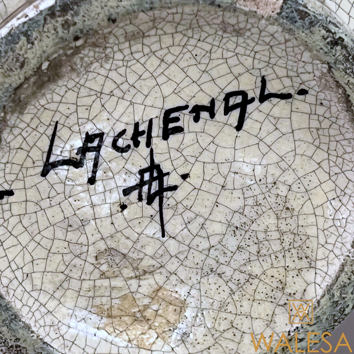 Edmond LACHENAL Vase “Iznik” en grès fin – Image 7