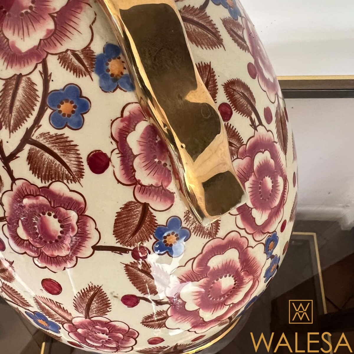 Raymond CHEVALIER Boch Frères La Louvière Vase Art Deco “Shanghai “ – Image 4