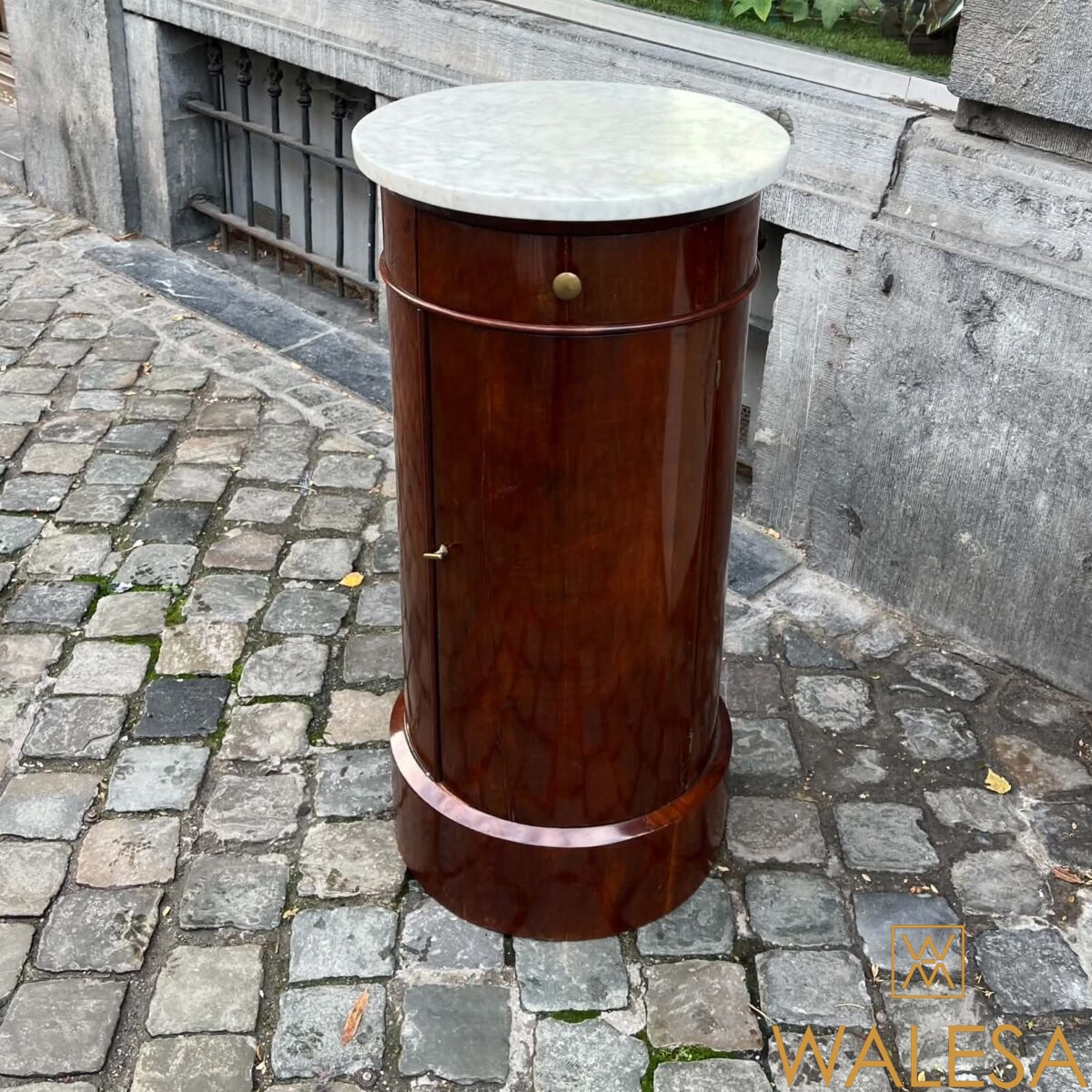 SOMNO d’époque Empire en acajou flammé – Image 3