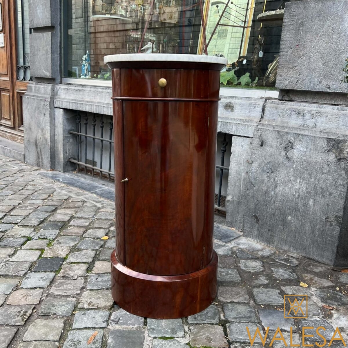 SOMNO d’époque Empire en acajou flammé – Image 2