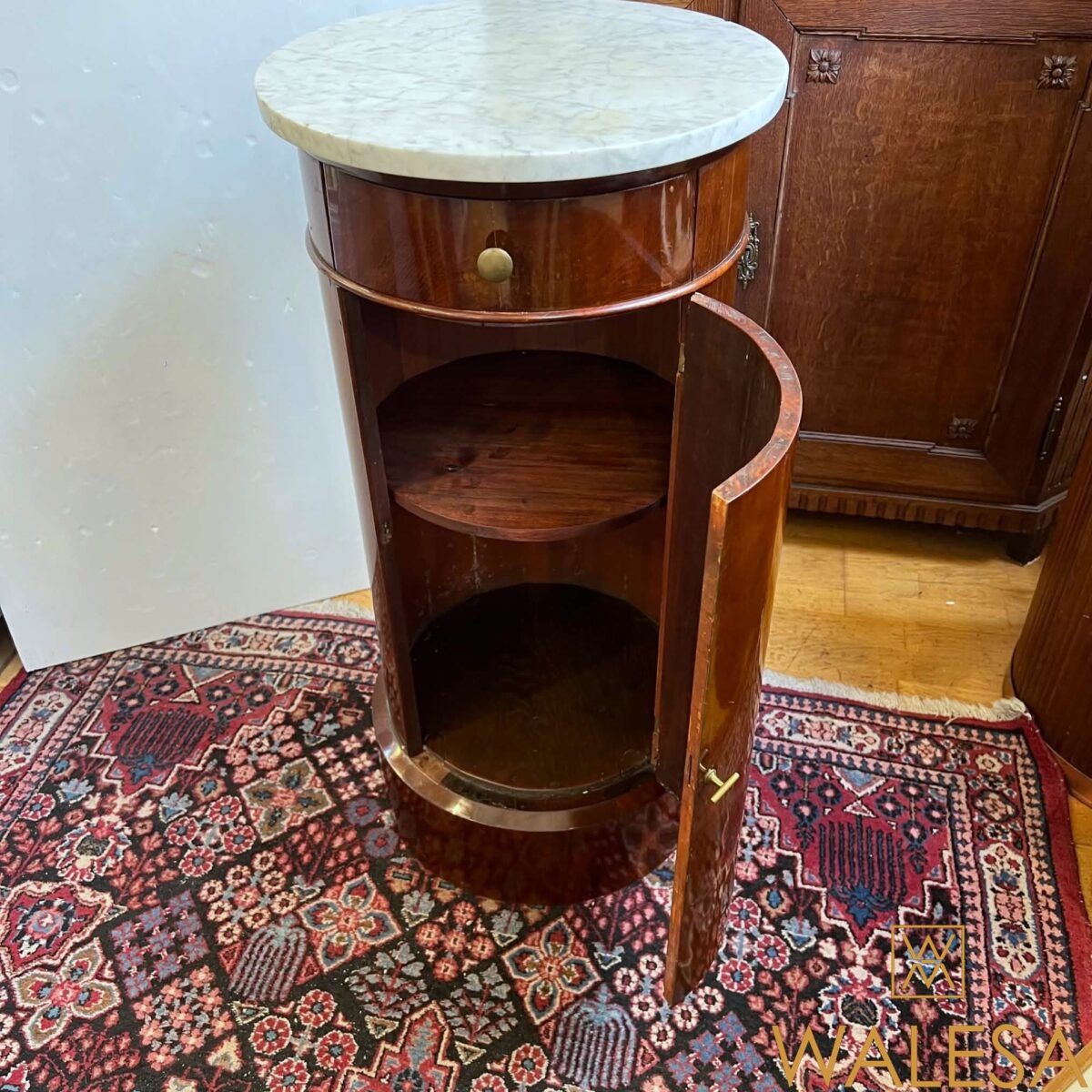 SOMNO d’époque Empire en acajou flammé – Image 5
