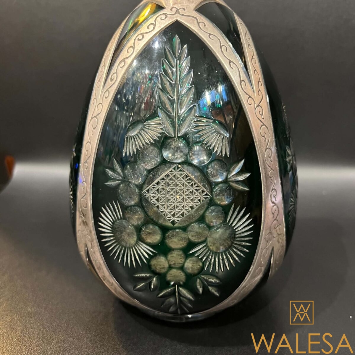 Val Saint Lambert vase modele Leopoldville créé par Modeste Denöel – Image 2