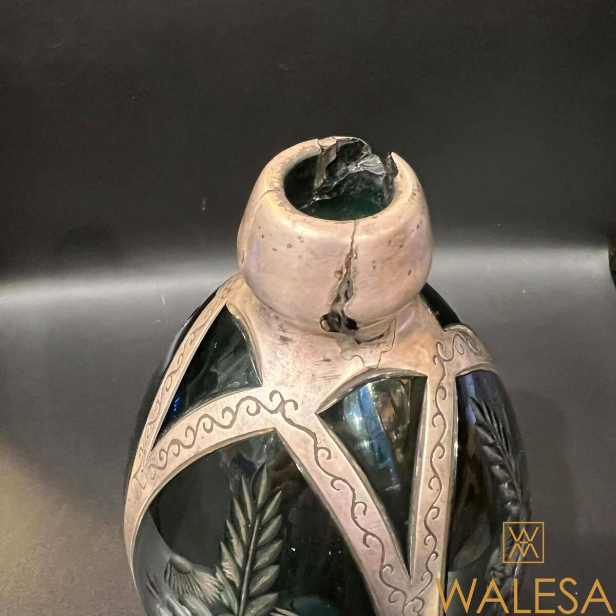 Val Saint Lambert vase modele Leopoldville créé par Modeste Denöel – Image 10