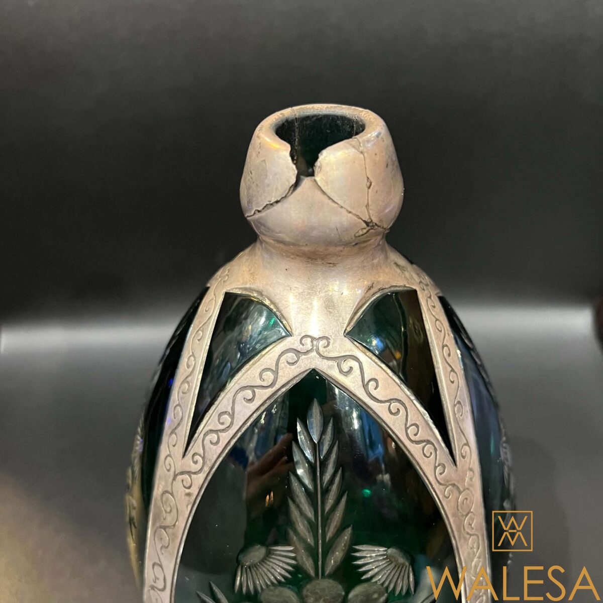 Val Saint Lambert vase modele Leopoldville créé par Modeste Denöel – Image 9