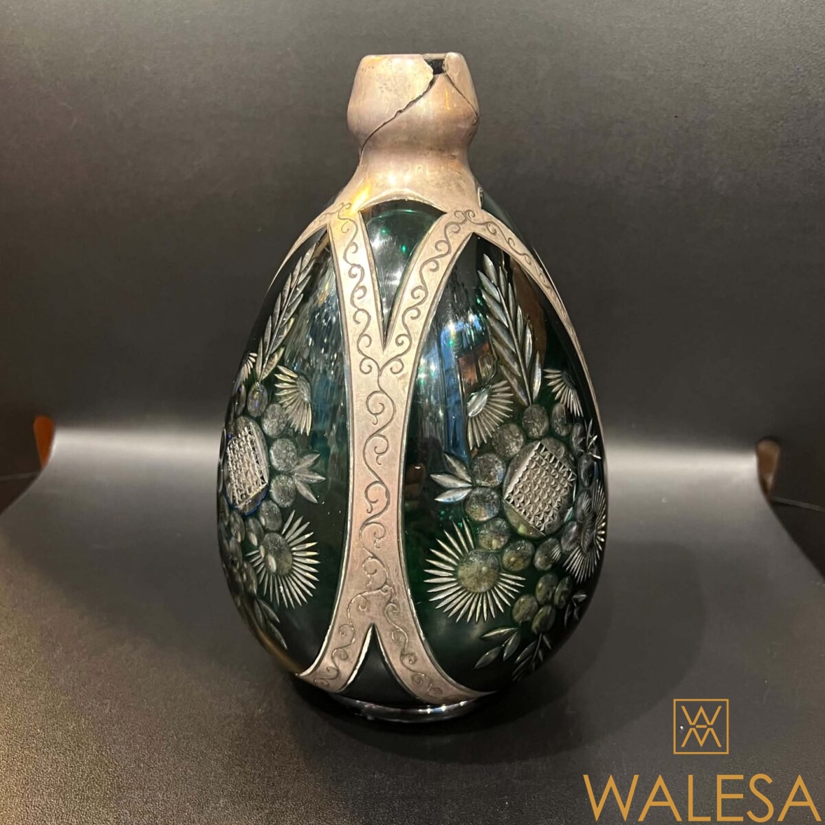 Val Saint Lambert vase modele Leopoldville créé par Modeste Denöel – Image 3
