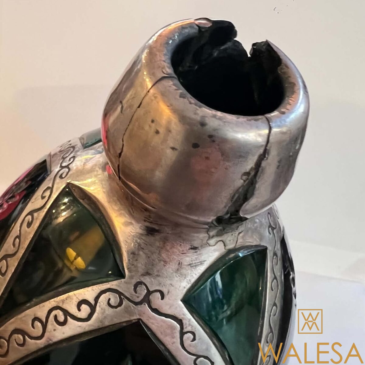 Val Saint Lambert vase modele Leopoldville créé par Modeste Denöel – Image 12